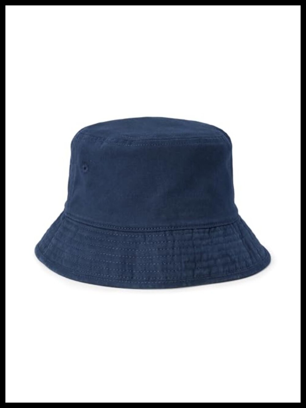 Men's Washed Cotton Canvas Bucket Hat Sun Protection Breathable